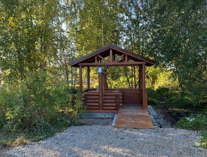 Родник после благоустройства